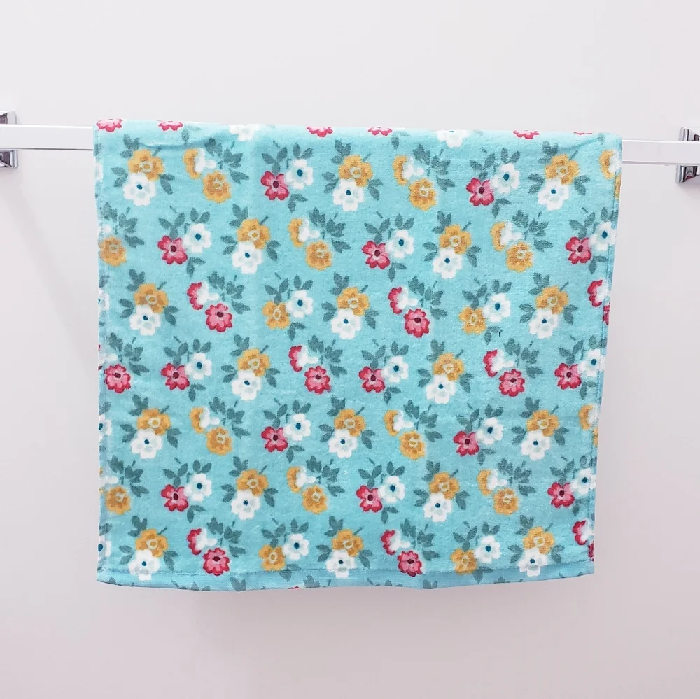 ❤️New!❤️#0994-D ■Pioneer Woman Hang'N'Snap HAND Towel *Select your snap🤍